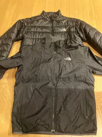 The North Face 블랙 자켓 2벌