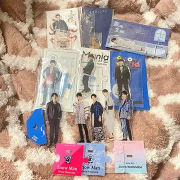 SnowMan 와타나베 쇼타 아크릴 스탠드 묶음 판매