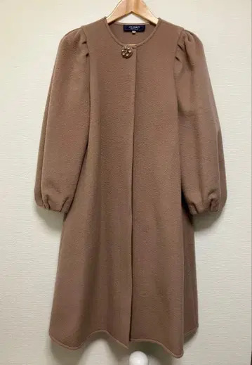 엠즈 그레이시 울 코트 모카 베이지