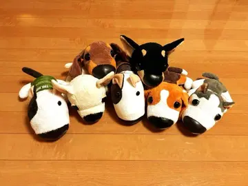 구하기 어려움 THEDOG 봉제 인형 7체 세트