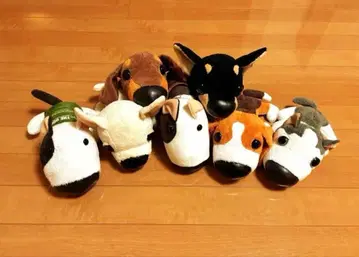 구하기 어려움 THEDOG 봉제 인형 7체 세트