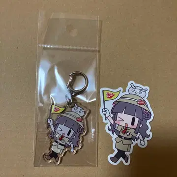 새상품 빅카메라 딸 본점 아크릴 키링 스티커 빅카메라