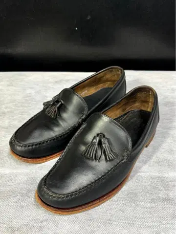 [ 새상품급 ] SEBAGO 세바고 태슬 로퍼 블랙 가죽 신발