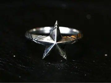 실버 별 모양 반지 Star Shaped Ring