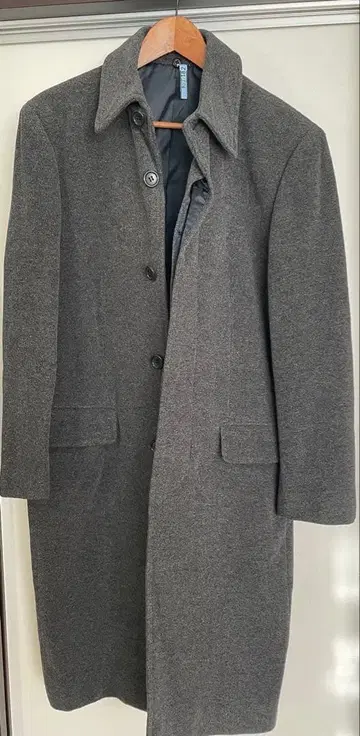 COMME CA DU MODE MEN 그레이 롱 코트