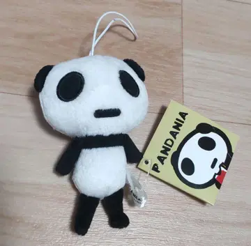 팬더 PANDANIA 마스코트 봉제 인형 키링 스트랩