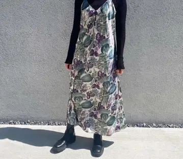 빈티지 보타니컬 드레스