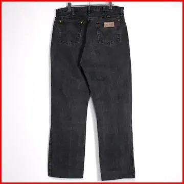 랭글러 13MWZWK 블랙 후염 W34 청바지 Wrangler