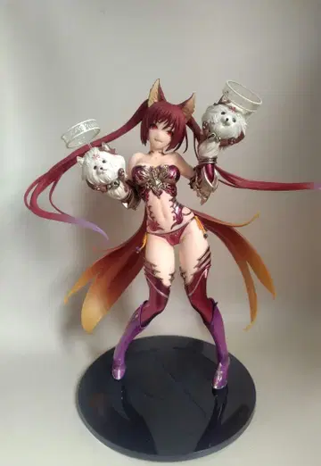 신격의 바하무트 케르베로스 피규어