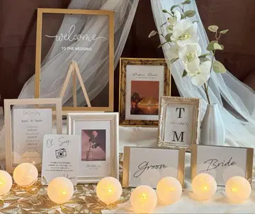 [주말 한정] 웰컴 스페이스 웰컴 보드 웨딩 즉시 발송