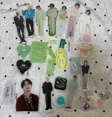 SEVENTEEN 정한 아크릴 스탠드 아크릴 키링 세트