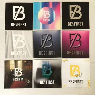 BE:FIRST 해시태그 캠페인 스티커 9종 세트