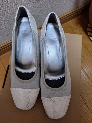 fit fit 라이트 그레이 플랫슈즈