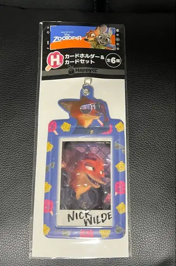 주토피아 Happy 복권 닉 와일드 카드 홀더