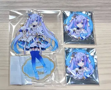 주문은 토끼입니까? 주문토끼 아틀리에 아크릴 스탠드 캔뱃지 치노