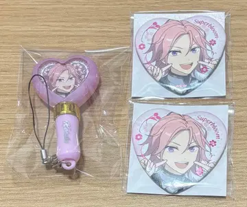 앙스타 스타포니 오우카와 코하쿠 캔뱃지 미니펜라