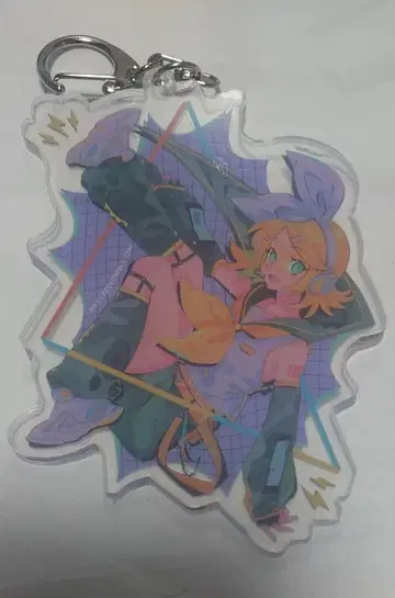 하츠네 미쿠 MIKUexpo 2024 북미 아크릴 키링 카가미네 린