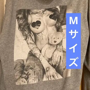 이즈미 마나 alu 그레이 후드 부착 맨투맨 M 사이즈 거의 새상품