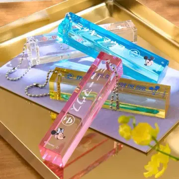 Disney 온천 테마 아크릴 키링