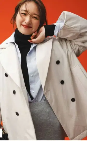 새상품 [ UNFILO ] A라인 충전솜 피코트