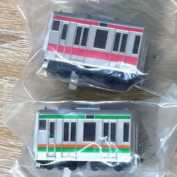 기차 라이트 키링 가챠 세트