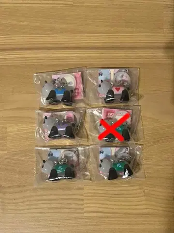 하나야시키 팬더카 메지루시 액세서리 낱개 판매