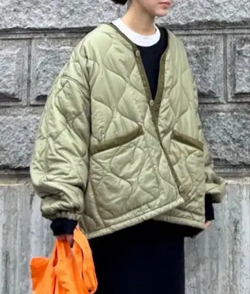 [ 시착만 한 상품 ] 노치 퀼팅 자켓