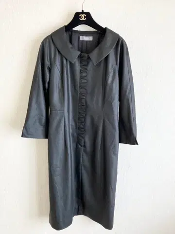 FRANCO FERRARO 블랙 계열 프릴 원피스 M