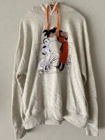 그라니프 후드티 드래곤볼Z 손오공 프리저 긴팔 남성용