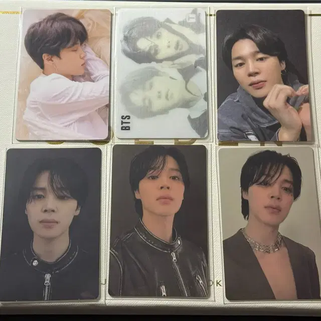 일괄급처)방탄 지민 포카 럽유셀 티머니 face