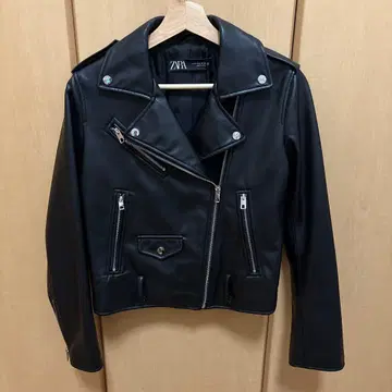 ZARA 블랙 라이더 자켓 M
