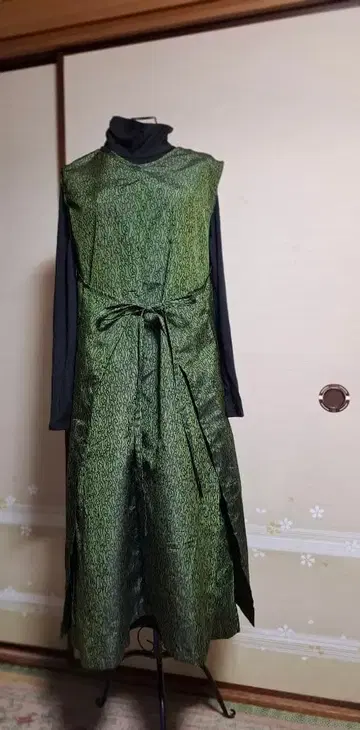 기모노 리메이크 160 에이프런 원피스