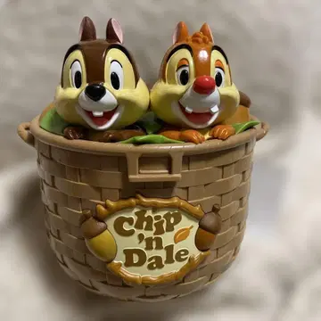 디즈니 칩과 데일 팝콘 바스켓 새상품