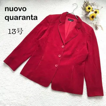 [ nuovo quaranta ] 여성용 테일러드 자켓 레드 계열 13호