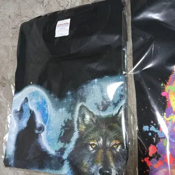 늑대 늑대 T셔츠 2장 세트