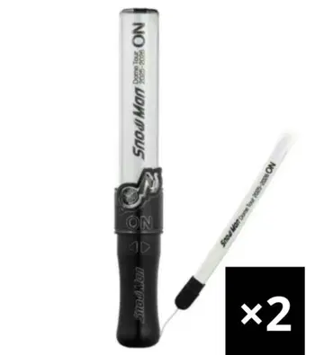 Snow Man Dome Tour 2025-2026 ON 응원봉 2개