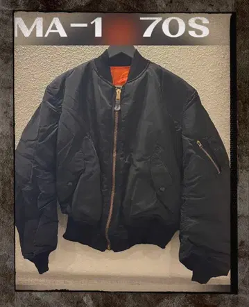 주말 할인 선착순 ALPHA 70s USA MA-1 L 데드스탁