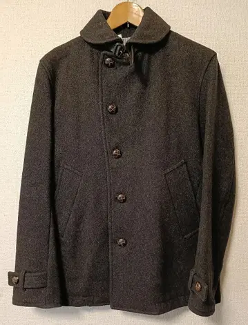 피 코트 다크 그레이