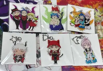 마계의 왕자! 이루마군 애니메이트 한정판 특전 아크릴 키링 세트