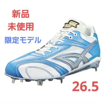 미사용 새상품 한정판 모델 스파이크 슈즈 26.5cm