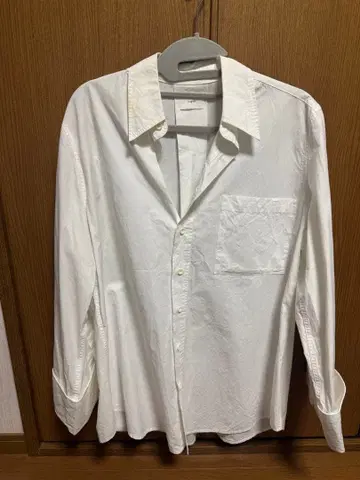 Ungrid 화이트 긴팔 셔츠