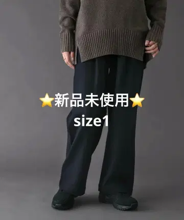 FORK&SPOON 브러쉬드 팬츠 NAVY 1