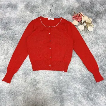 OFUON 오프온 (M) 긴팔 가디건 비쥬 크루넥 울 혼방