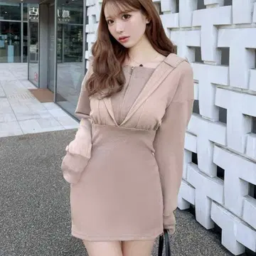 cheri mi 후디 원피스