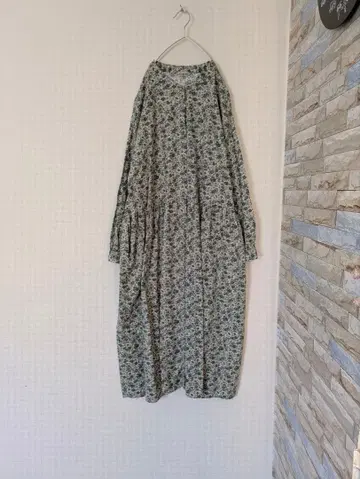 SM2 사만사 모스모스 기모 미니 꽃무늬 긴팔 셔츠 원피스