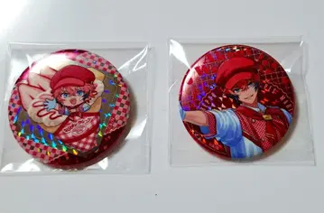 니지산지 캔 배지 마리오 크레이프 콜라보 아카기 웬