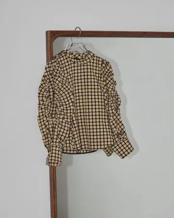 Todayful Openshoulder Jacquard Blouse