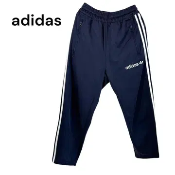 아디다스 오리지널스 트랙 팬츠 네이비 XS 쓰리 스트라이프