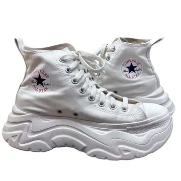 [통굽/경량] 컨버스 올스타 시티하이크 화이트 25.0cm