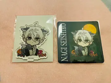 나기 세이시로 블루 록 프린세스 카페 울프 아크릴 스탠드 코스터